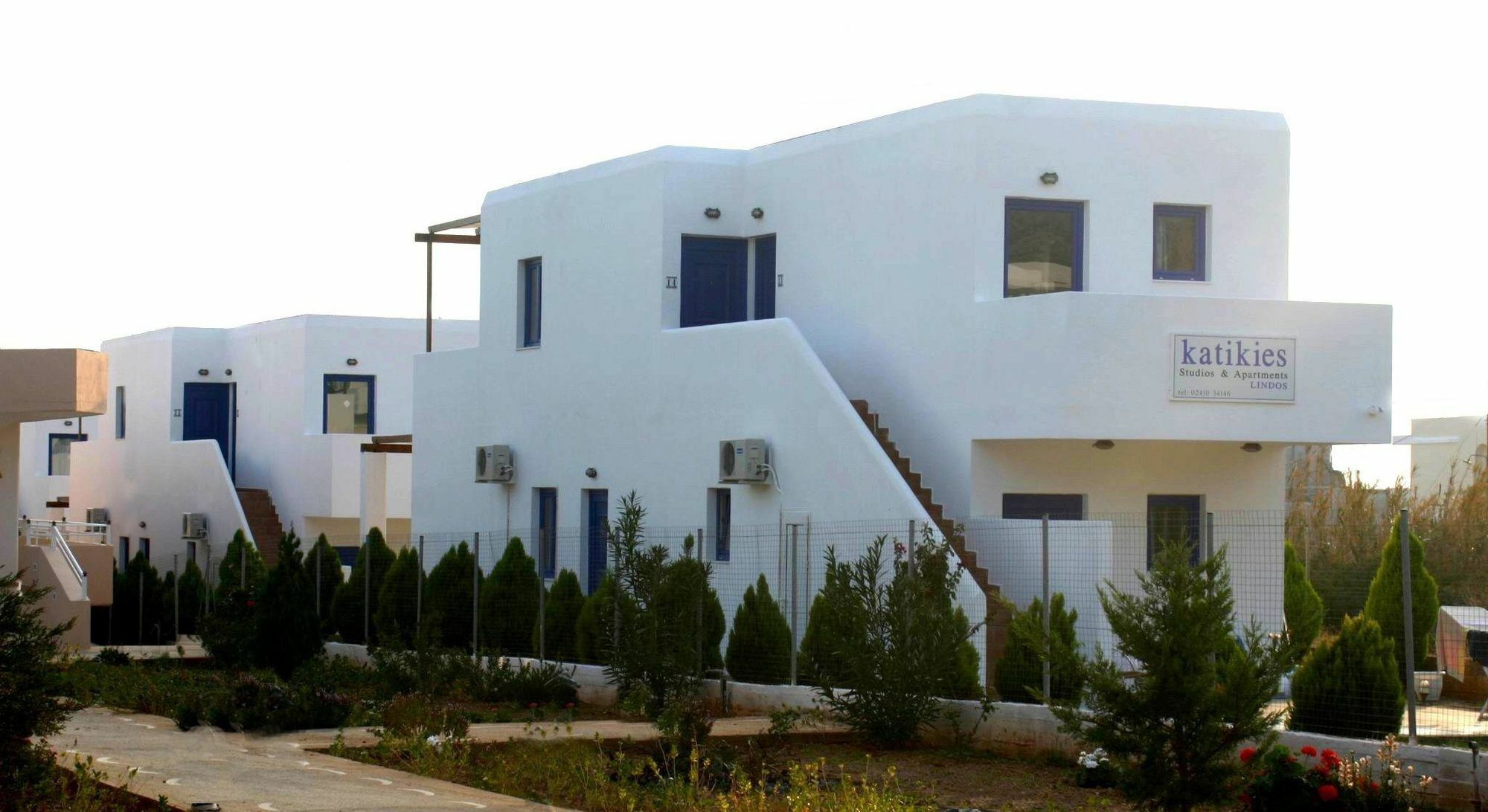 Katikies Studios & Apartments Lárdosz Kültér fotó